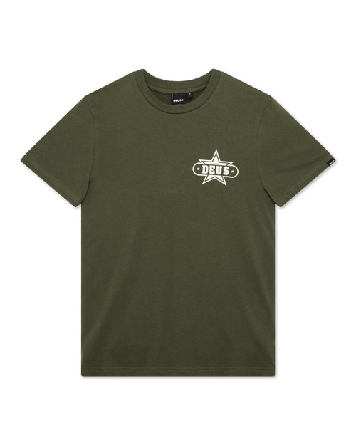 Deus Gumshoe Tee - Cypress Green Deus Gumshoe Tee - Cypress Green