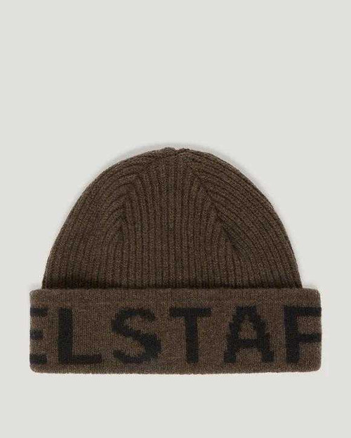 Belstaff Branded Hat - Major Brown / black