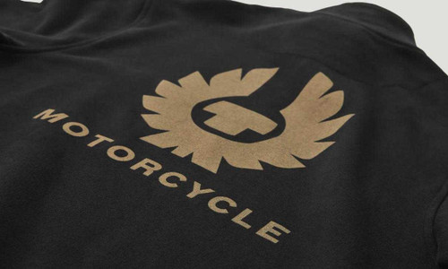 Belstaff Quarter Zip Jersey - Black