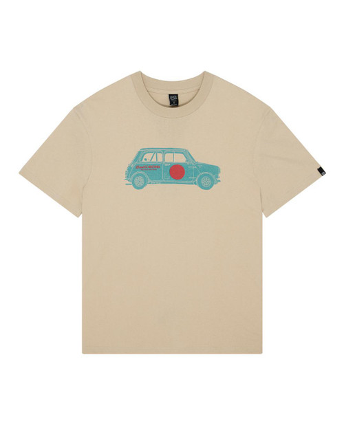Deus Mini Tee - Pebble White