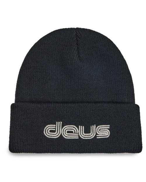Deus Double Track Beanie - Black
