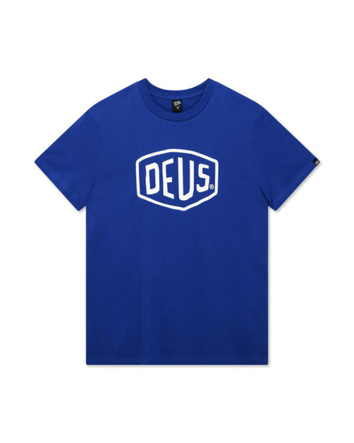 Deus Shield Tee - Classic Blue