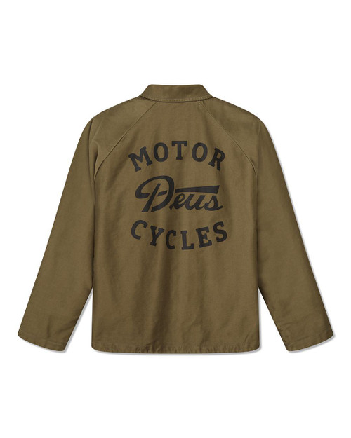 Deus Silos Mechanic Jacket - Bronze Brown