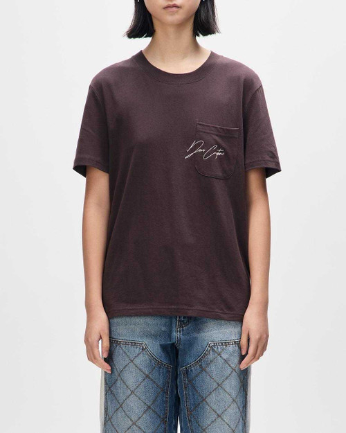 Deus Bird Scratch Tee - Java Brown