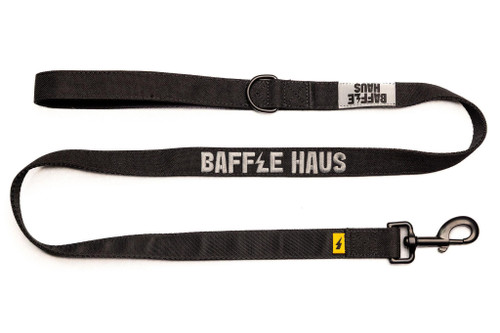 Baffle Haus Dog Lead - Black