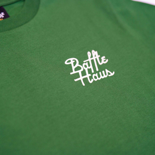 Baffle Haus Mustang Tee - Forest Green