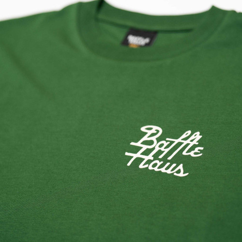 Baffle Haus Mustang Tee - Forest Green