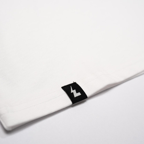 Baffle Haus Retro Tee - Crisp White