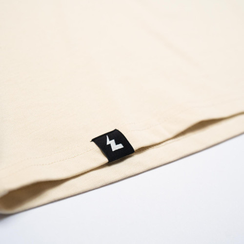 Baffle Haus Retro Tee - Vintage Cream