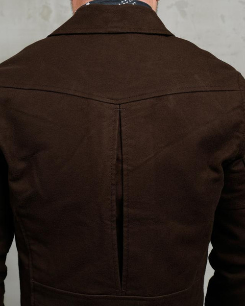 Pike Brothers 1932 Roadster Jacket Moleskin - Soil Brown