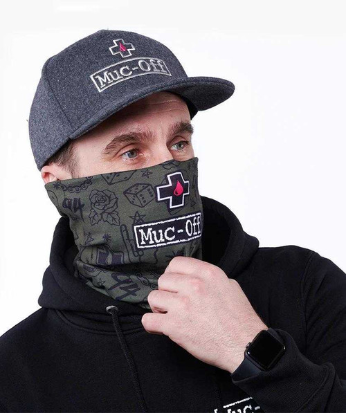 Muc-off Lightweight Neck Tube - Green Punk