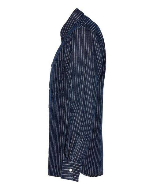 Pike Brothers 1937 Roamer Shirt Blue Wabash Denim Shirt