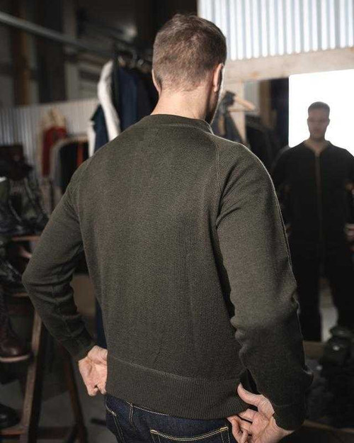 Pike Brothers 1943 C2 Sweater Olive Drab