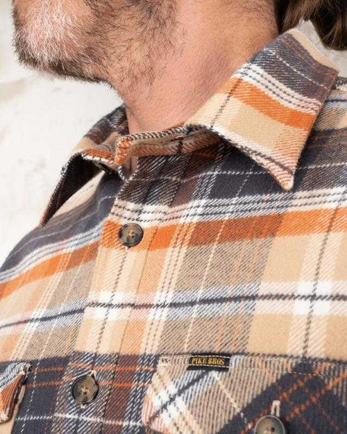 Pike Brothers 1943 CPO Shirt Barrow Orange OverShirt