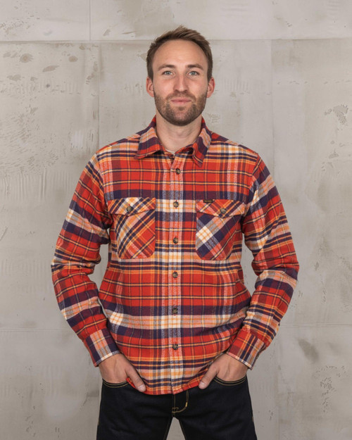 Pike Brothers 1943 CPO Shirt Barrow Red