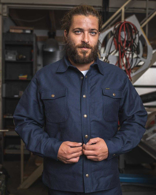 Pike Brothers 1943 CPO Shirt Hamburg Blue