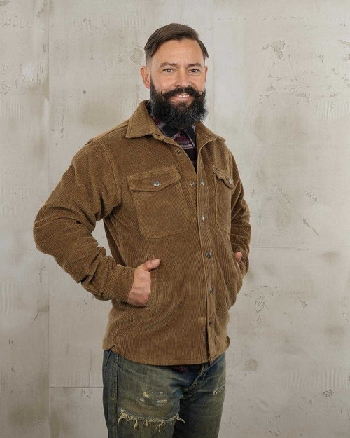 Pike Brothers 1943 CPO Shirt Light Brass Cord