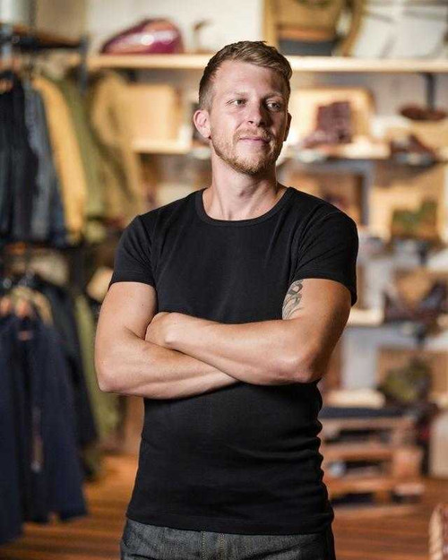 Pike Brothers 1947 Round Neck Black Set (2Tees) T-Shirt Set