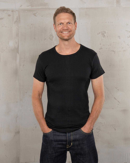 Pike Brothers 1947 Round Neck Black Set (2Tees) T-Shirt Set