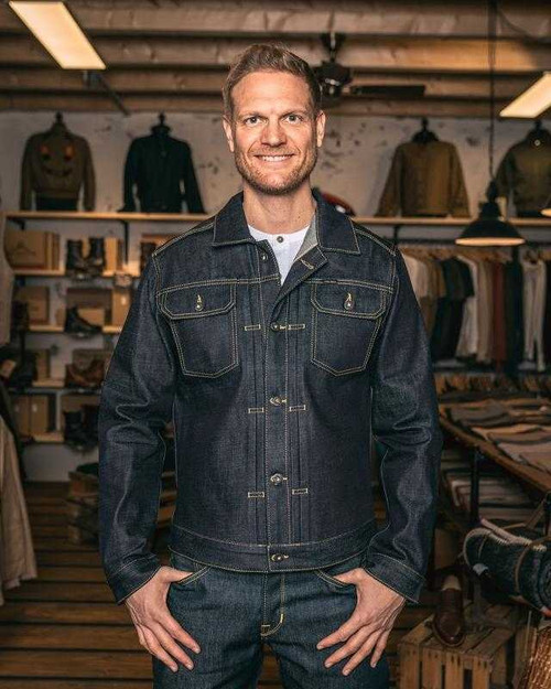 Pike Brothers 1958 Roamer Jacket 15oz Indigo