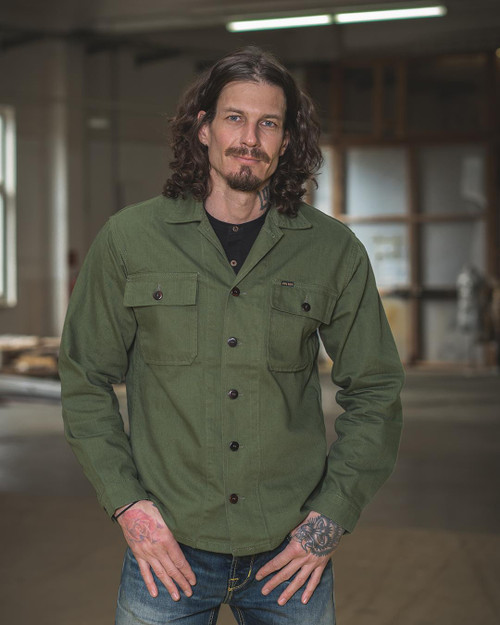 Pike Brothers 1962 OG-107 Shirt Olive