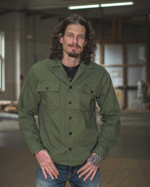Pike Brothers 1962 OG-107 Shirt Olive