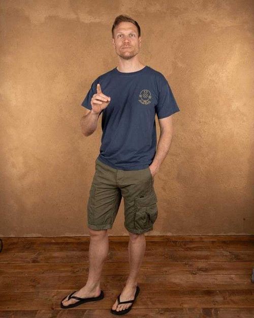 Pike Brothers 1969 Scuba Blue Sports Tee