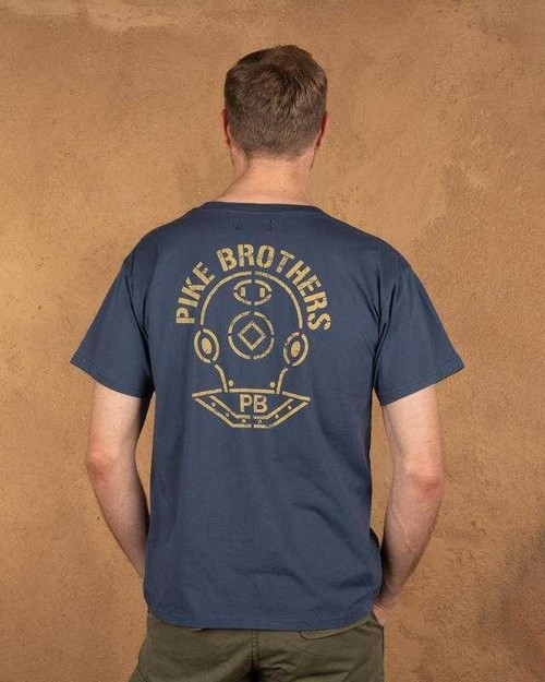 Pike Brothers 1969 Scuba Blue Sports Tee