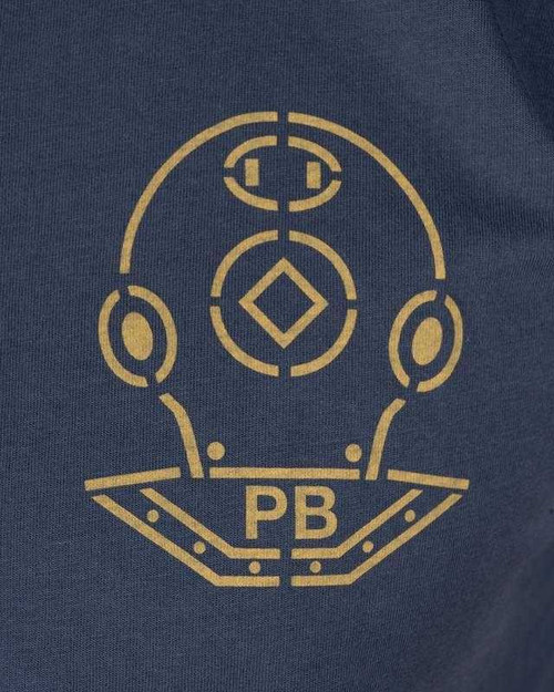 Pike Brothers 1969 Scuba Blue Sports Tee