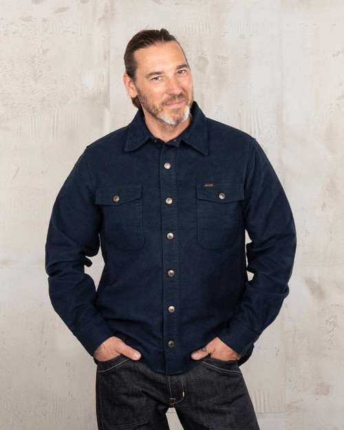 Pike Brothers CPO Moleskin Navy Jacket