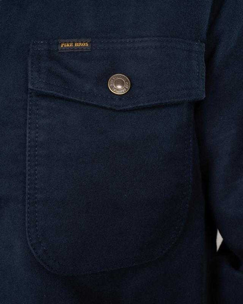 Pike Brothers CPO Moleskin Navy Jacket