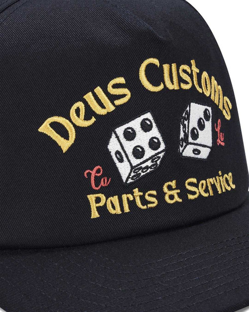 Deus Knucklebones Cap - Black