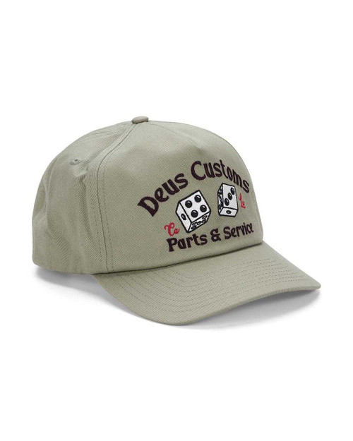 Deus Knucklebones Cap - Olive Green