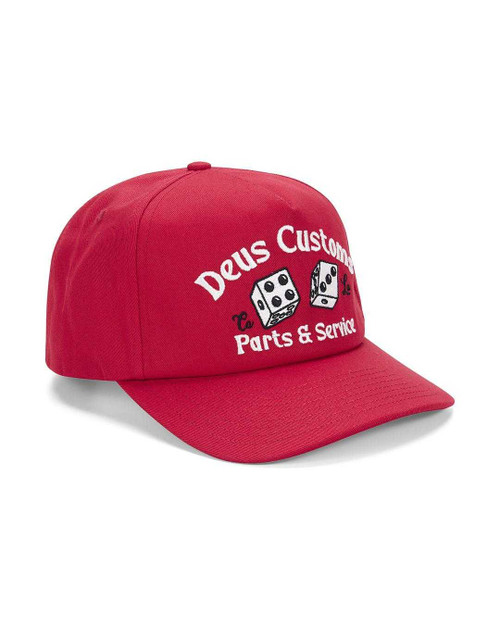 Deus Knucklebones Cap - Melon Red