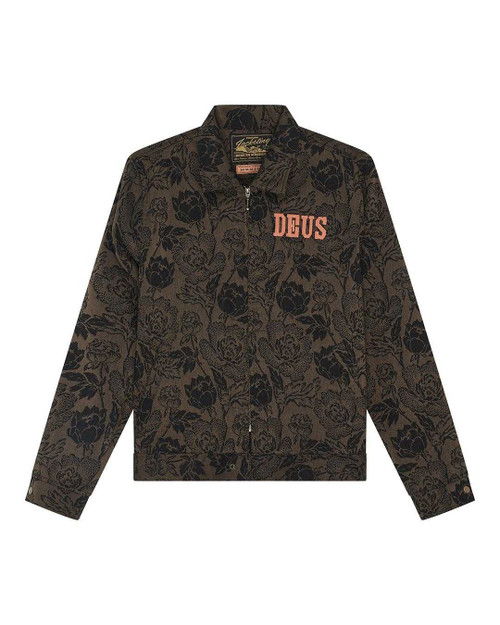 Deus Danse Macabre Jacket - Brass Brown