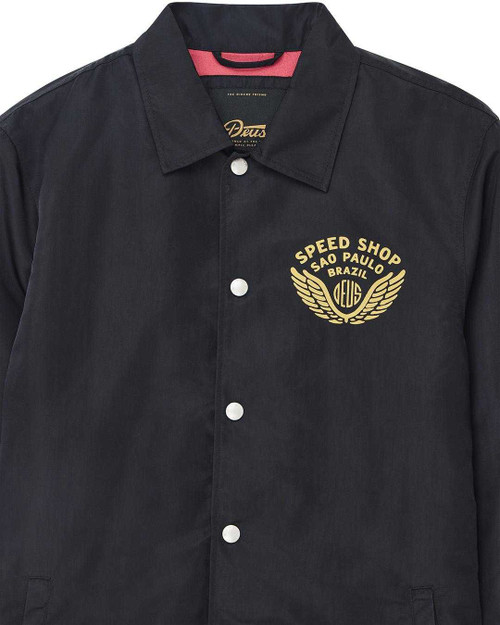 Deus Munificence Nylon Coach - Black