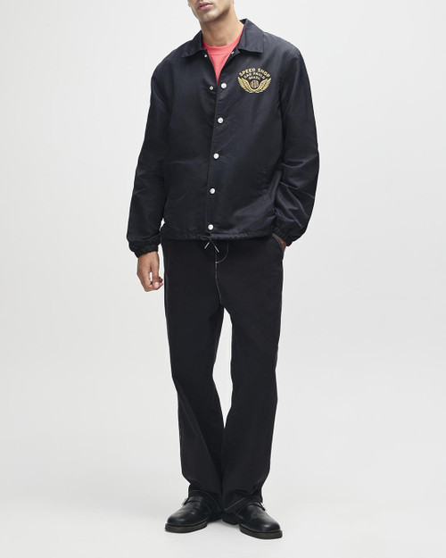 Deus Munificence Nylon Coach - Black