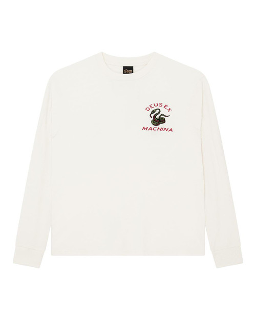 Deus Danger Noodle Ls Tee - Dirty White