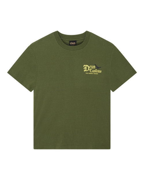 Deus Beep-Beep Tee - Pine Green