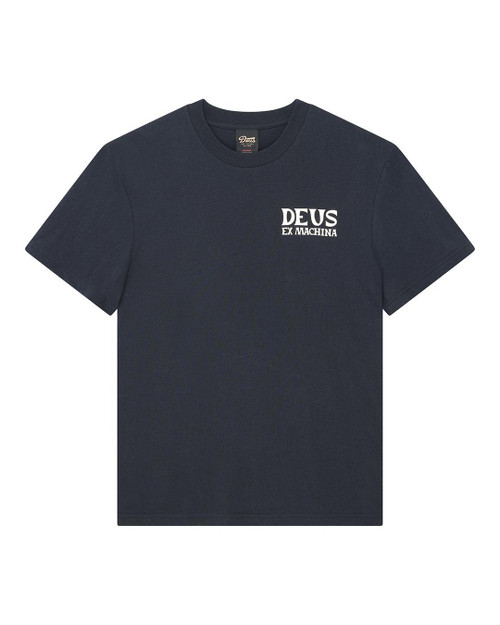 Deus Chinook Tee - Mechanic Blue - Baffle Haus