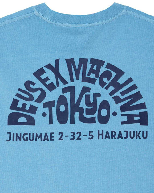 Deus Tokyo Address Tee -26 - Bonnie Blue