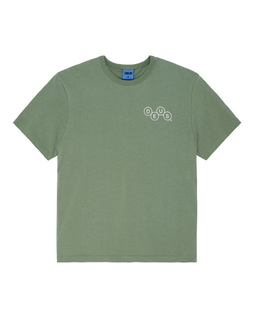 Deus Mechanism Tee - Loden Frost Green