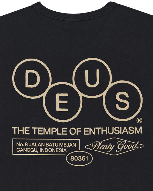Deus Mechanism Tee - Black