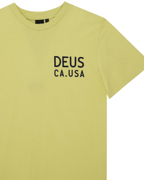 Deus Camber Tee - Canary Yellow