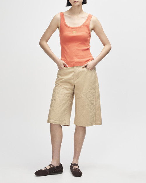 Deus June Shield Tank - Flame Orange