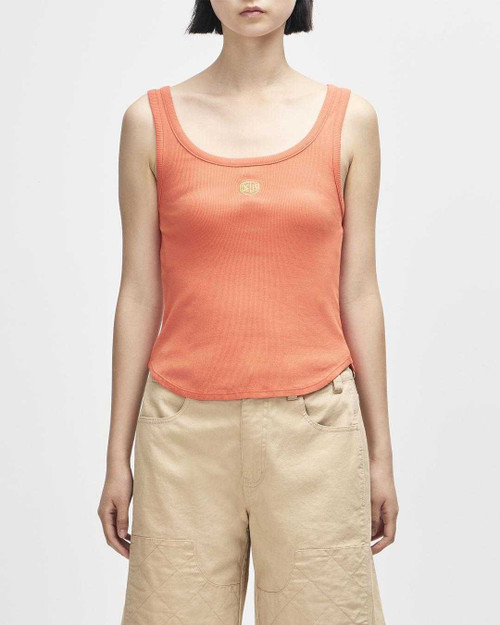 Deus June Shield Tank - Flame Orange