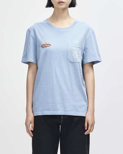 Deus A110 Tee - Windward Blue