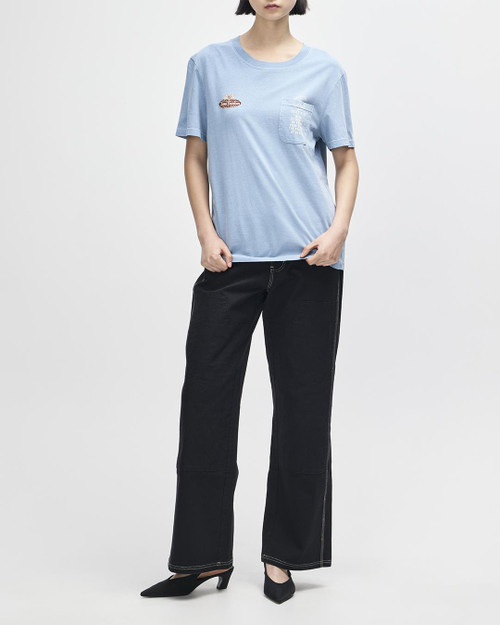 Deus A110 Tee - Windward Blue