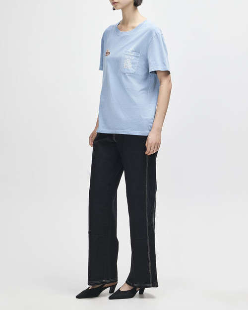 Deus A110 Tee - Windward Blue