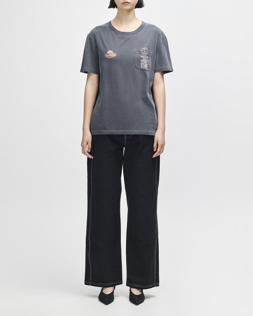 Deus A110 Tee - Anthracite